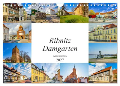 Produktbild von Ribnitz Damgarten Impressionen (Wandkalender 2027 DIN A4 quer), CALVENDO Monatskalender