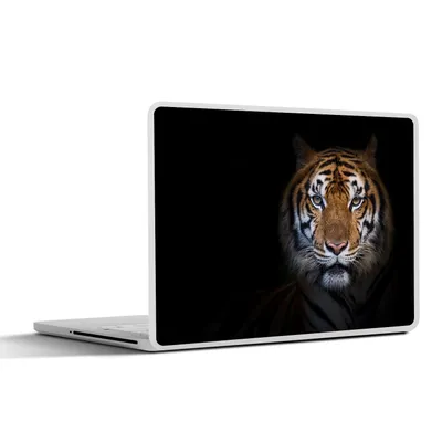 Produktbild von MuchoWow® Laptop Aufkleber Sticker Cover Tiger - Tier - Porträt 40x30 cm - Laptop Dekoration - Selbstklebend