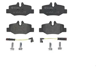 Productafbeelding van Brembo remblokken, schijfrem achteras, artikelnummer P 50 051