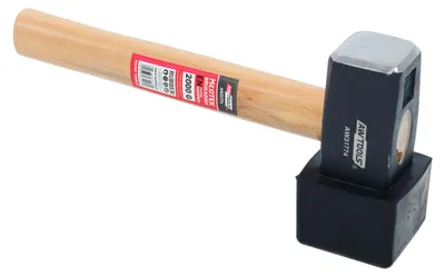 Obrázok produktu pre Awtools kladivo na dlažbu 2,0 kg / 28 cm s gumovou rukoväťou