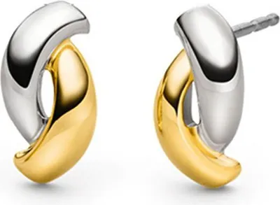 Imagen del producto de Boccia, pendientes de titanio bicolor para mujer, modelo 05103-02