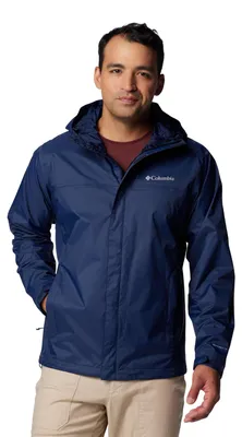 Produktbild von Columbia Herren Watertight 2 Jacket Wasserdichte Regenjacke, Collegiate Navy, M