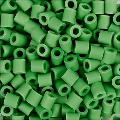 Produktbild von NABBI BioBeads, Größe 5x5 mm, Lochgröße 2.5 mm, medium, Grün, 3000 Stk/ 1 Pck [HOB-906780]