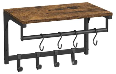 Produktbild von Wandgarderobe Loft mit Ablage und 8 Haken