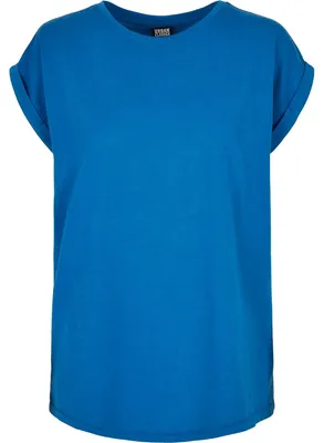 Immagine prodotto di Urban Classics - T-shirt con spalle scese da donna TN574 (S) (blu sportivo)
