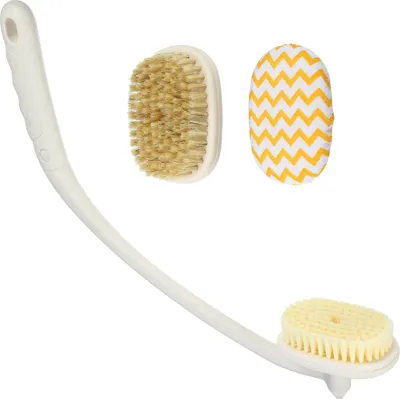 Produktbild von Rückenbürste für Dusche Set, Badebürste mit langem Griff für die Dusche