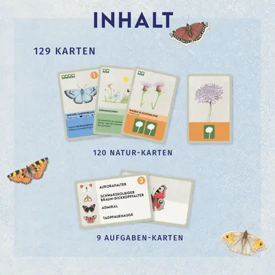 Immagine prodotto di KOSMOS Blütenreich Ein Garten voller Schmetterlinge, Familienspiel, Kartenspiel, ab 10 Jahren, 684907
