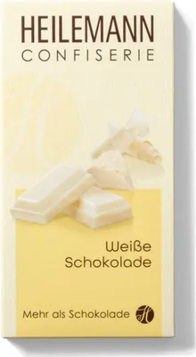 Produktbild von Heilemann Tafel Weiße Schokolade,100g