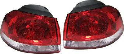 Produktbild von Rückleuchten Aussenteile Paar Links Rechts für VW Golf 6 Limousine 5K1 AJ5 ab 08