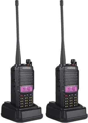 Produktbild von Set 2 Stück UHF Funkgeräte Baofeng UV-9R Plus V2