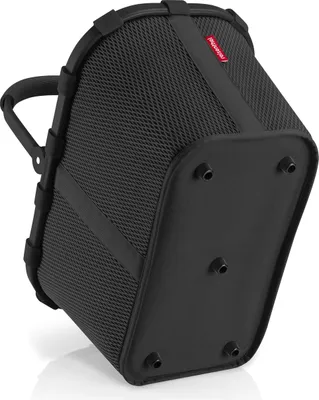 Produktbild von reisenthel Einkaufskorb Tasche Korb carrybag Mesh Black BK7082 + Cover schwarz BP7003