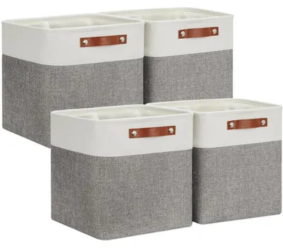Produktbild von Set von 4 Aufbewahrungskörben für Kleidung und Accessoires