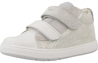 Produktbild von GEOX Mädchen Sneaker Modell B BIGLIA GIRL Weiß mit atmungsaktiver Sohle