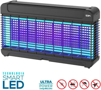 Image de Exterminateur électronique Edm éradication Efficace Des Insectes Volants Par Led Uv - Edm