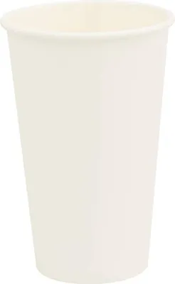 Produktbild von vidaXL Pappbecher 1000 Stk. 16oz 400ml Weiß