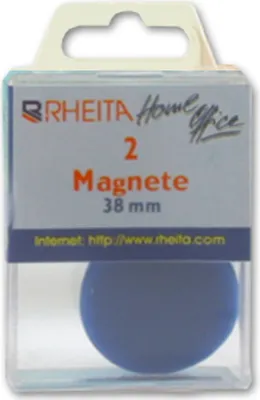 Produktbild von 2 farbige Magnete / Durchmesser: 38mm