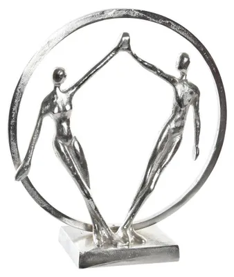 Metallvase, 24x13x25 cm, weiß, 1 Stück