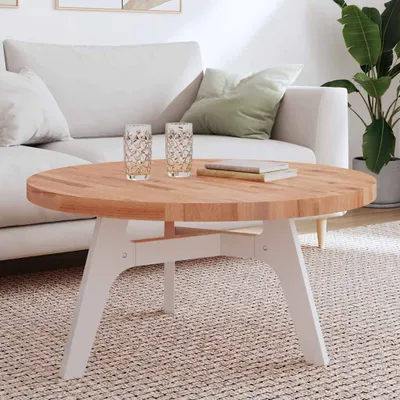 Produktbild von Möbel Tischplatte Ø90x4 cm Rund Massivholz Buche - Tischplatten 355947