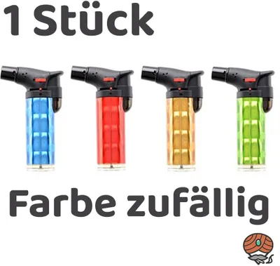 Produktbild von Atomic Tischfeuerzeug Torch Holography, Blaue Jet-Flamme, Farbe zufällig