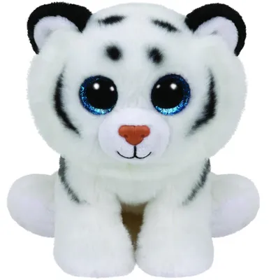 Obrázek produktu pro Beanie babies plyšová hračka tundra, 24 cm - bílý tygr