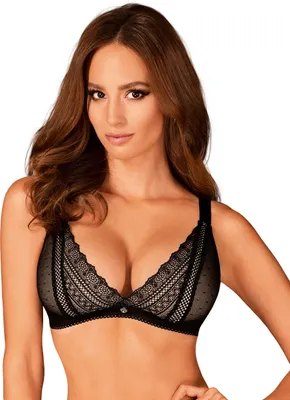 Produktbild von Obsessive - OB Estiqua bra black XS/S