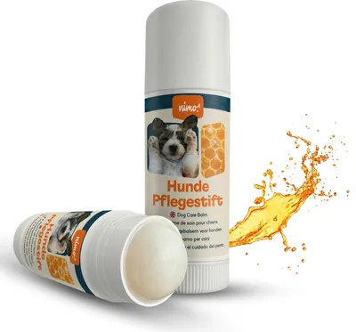Produktbild von nimo® Hunde Pflegestift | Pflege für Ohren & Nasen mit pflegendem Bienenwachs & Propolis | Nasenbalsam, Ohrenbalsam
