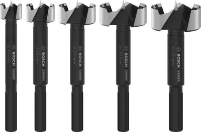 Produktbild von EXPERT Wood Forstnerbohrer Set, 5-tlg