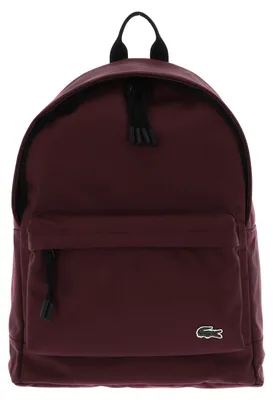 Image de LACOSTE sac à dos de loisirs sac à dos pour ordinateur portable Neocroc Backpack Spleen bordeaux