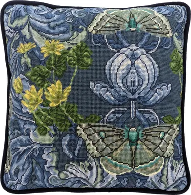 Produktbild von Bothy Threads Gobelin-Stickkissen Stickpackung "Anemone", Stickbild vorbedruckt, TAM2, 36x36cm