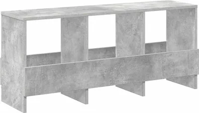 Image de Étagère à magazines béton gris 102 x 30 x 45 cm