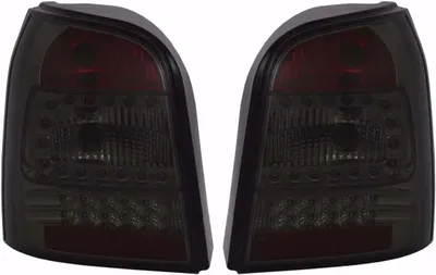 Zdjęcie produktu dla Tylne światła zespolone LED czarne LEWE + PRAWE do Audi A4 B5 Avant kombi
