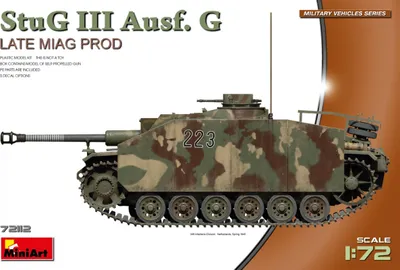 Obrázek produktu pro StuG III Ausf. G Late Miag Prod. / 1:72