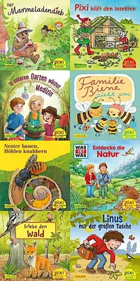 Immagine prodotto di Pixi-8er-Set 290: Pixi liebt die Natur (8x1 Exemplar)