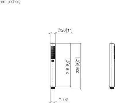 Produktbild von Dornbracht 28029979-00 Handbrause SERIENNEUTRAL 28029979