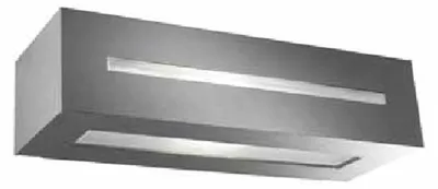 Image de LEDS C4 Alfil : Applique extérieure, 23 W, IP44, gris