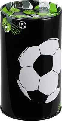 Produktbild von Metall Runde Fußball Spardose Starpak 569225