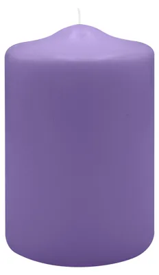 Produktbild von Spitzkopf Stumpen Kerzen Veilchen 15 x Ø 10 cm, 6 Stück