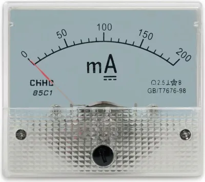 Image de Instrument de mesure encastrable, 0...200 mA-