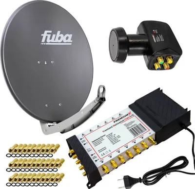 Produktbild von PremiumX SAT Anlage Fuba DAA 780 A Antenne 5/12 Multiswitch LNB F-Stecker
