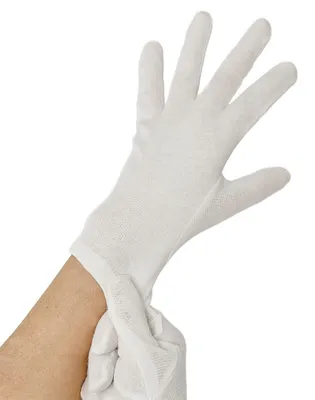 Produktbild von 12 Paar "WORK-INN/-PS" Baumwollhandschuhe weiss Größe XXL