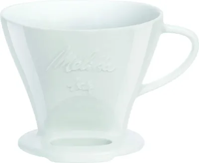 Produktbild von Melitta Porzellan Kaffeefilter weiß 1x4