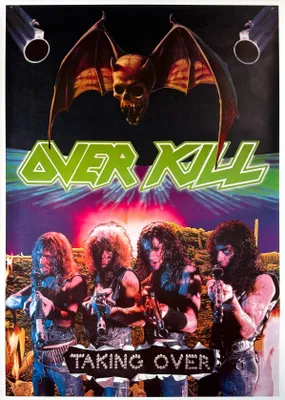 Obrázek produktu pro Overkill - Taking Over, 1987 - Plakát - 61x86 cm