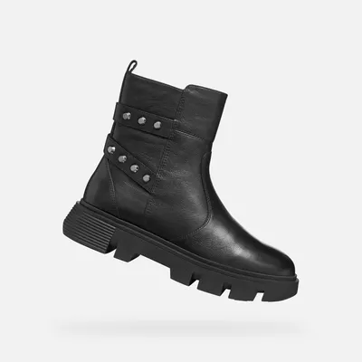 Produktbild von Geox Schwarze Damen-Ankle-Boots von Vilde 41