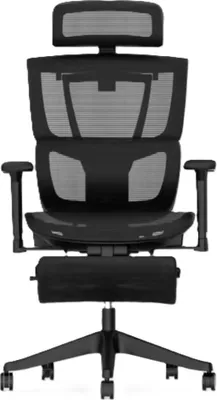 Obrázok produktu pre Ergonomická kancelárska stolička C7B-Air-Pro s podnožkou, čierna