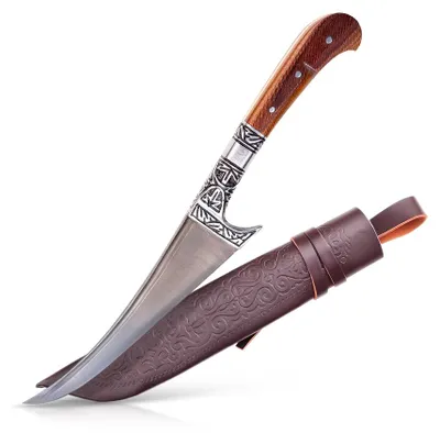 Produktbild von Usbekischer Messer – Pchak, 25 cm Kochmesser Handarbeit Küchenmesser
