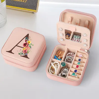 Zdjęcie produktu dla TINGN Szkatułka na biżuterię personalizowana z lustrem
