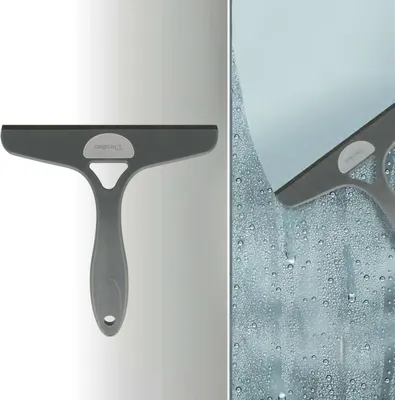 Produktbild von METALTEX Duschabzieher mit Hängeöse und Silikonlippe / Abzieher