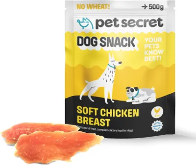 Zdjęcie produktu dla Przysmaki dla psa smaczki pierś z kurczaka miękka 500 g