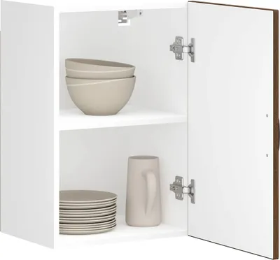 Produktbild von "2026 Promotion" Küchen-Hängeschrank - mit Stauraum - Lucca Braun Eichen-Optik Holzwerkstoff - Mehrzweckschrank CC31309