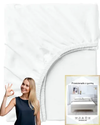 Produktbild von Home91 Bettlaken Spannbettlaken Premium 120x200 cm Weiß